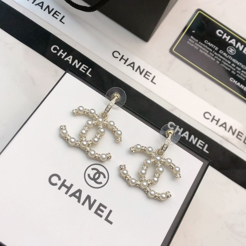 Ch*el earrings